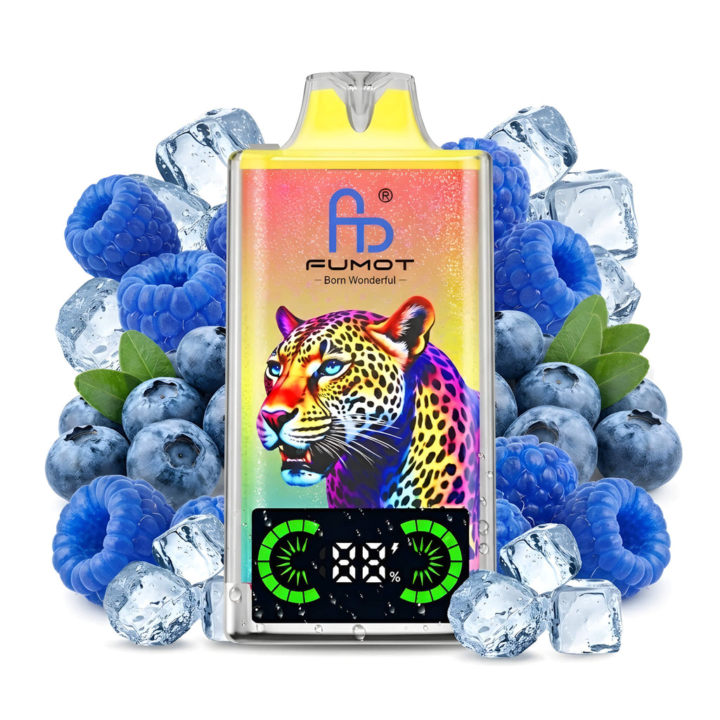 Puff FUMOT Leopard 40K - Blue Razz Ice