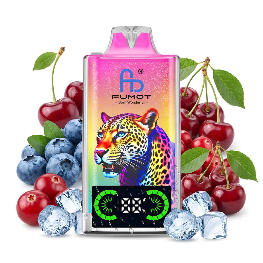 Puff FUMOT Leopard 40K - Blueberry Cherry Cranberry