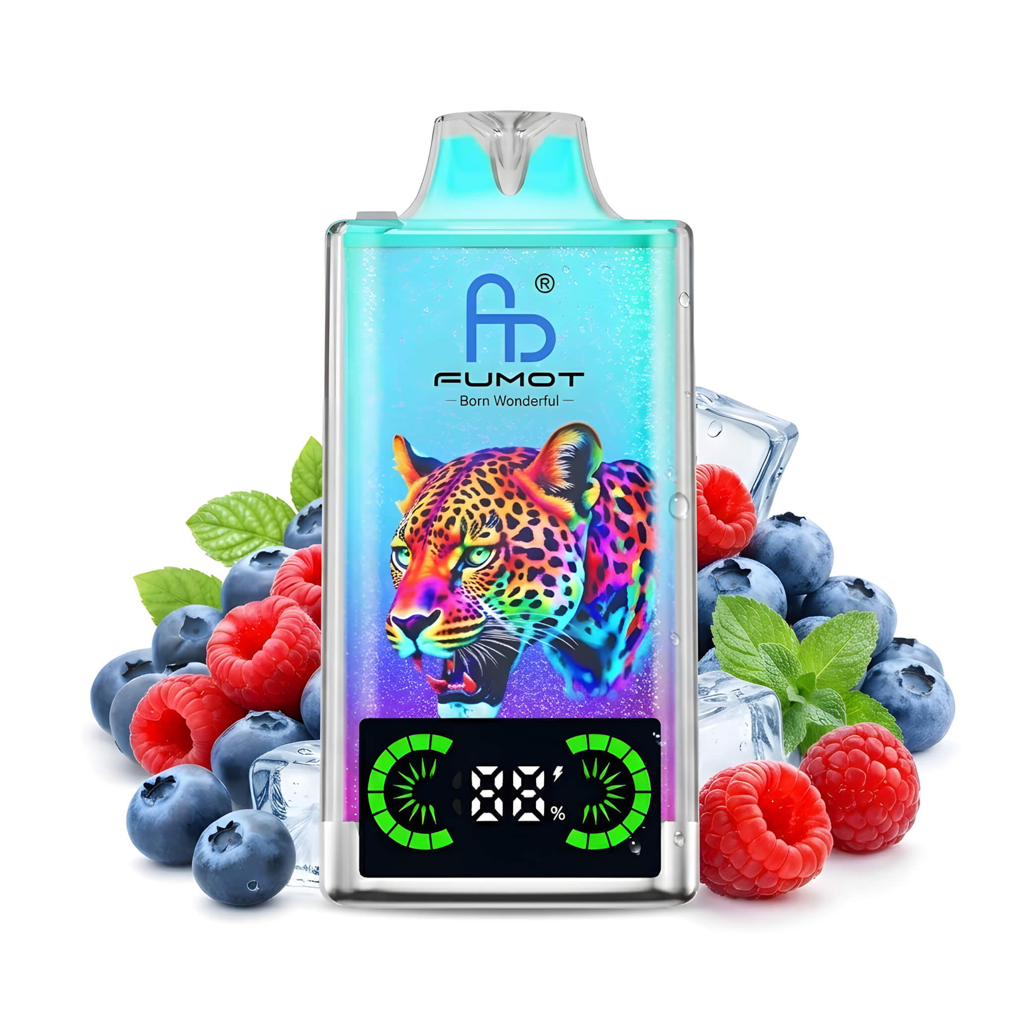 Puff FUMOT Leopard 40K - Blueberry Raspberry