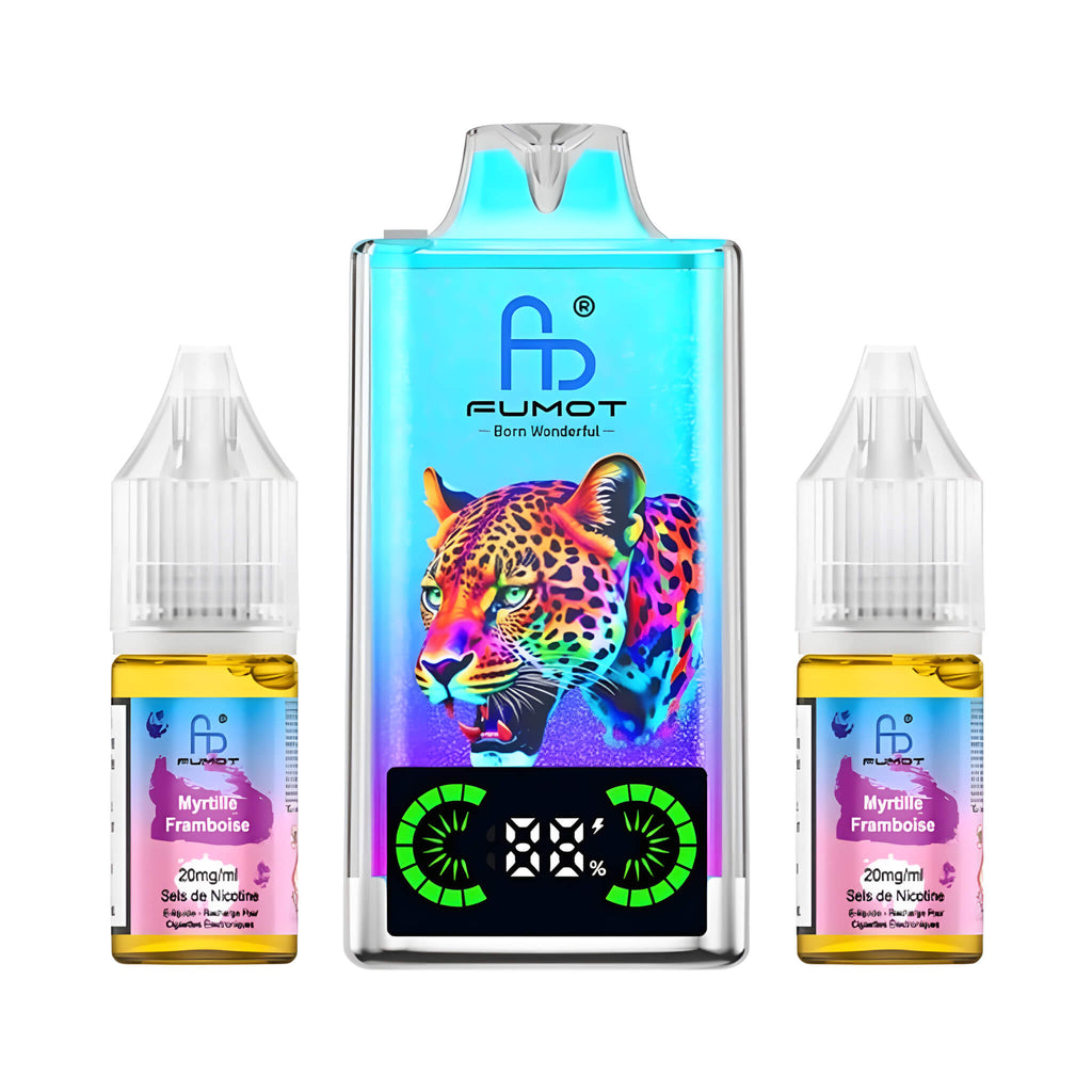 Puff FUMOT Leopard 40K - Blueberry Raspberry