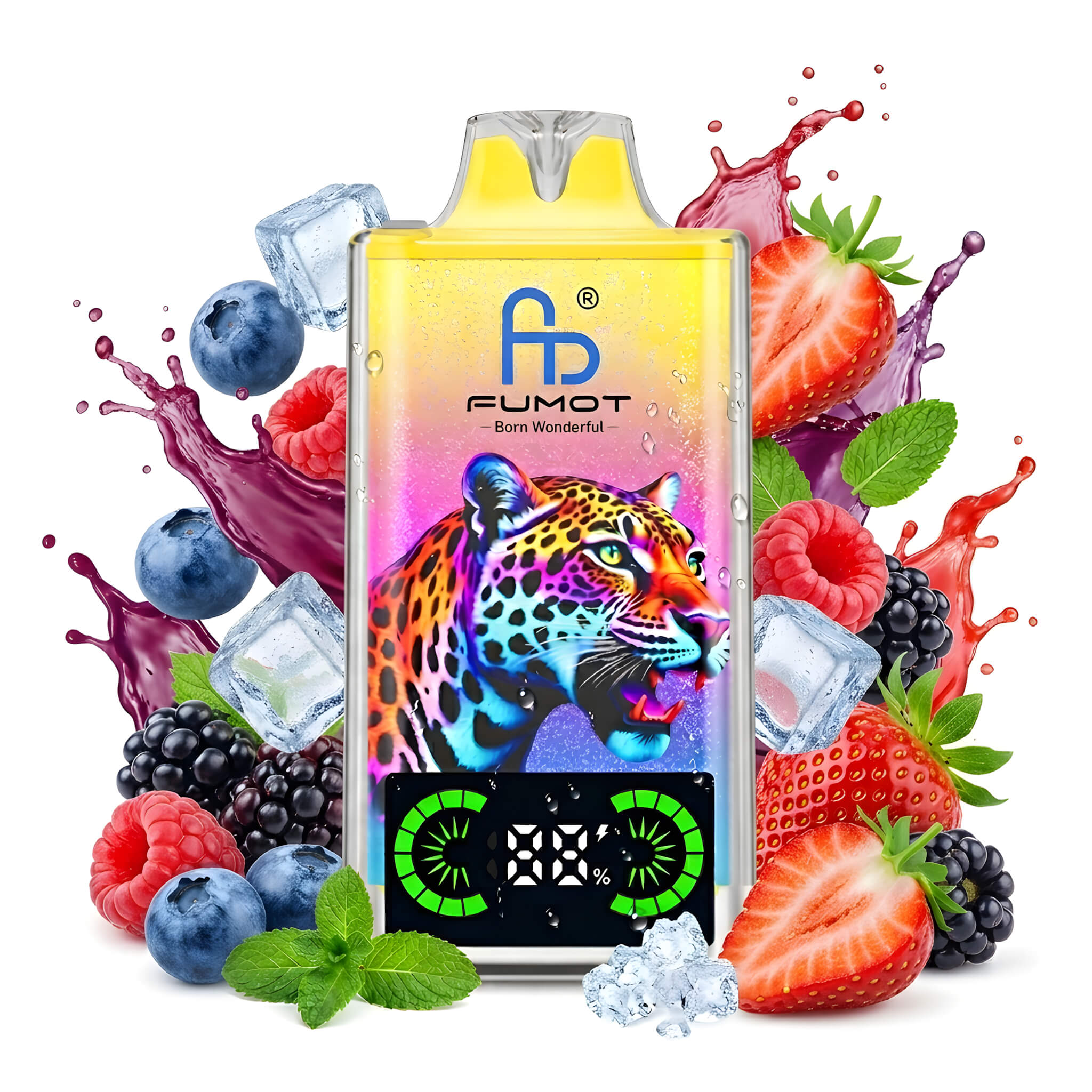 Puff FUMOT Leopard 40K - Mixed Berries