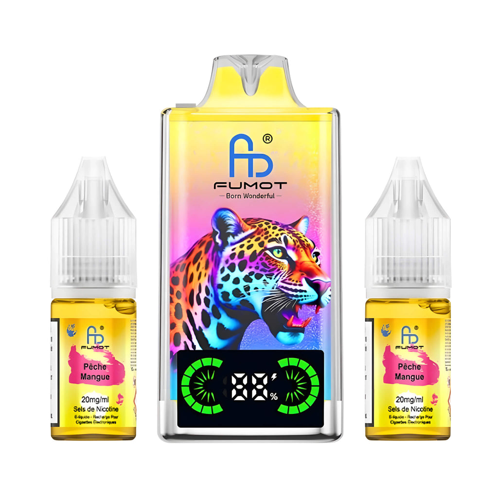 Puff FUMOT Leopard 40K - Peach Mango