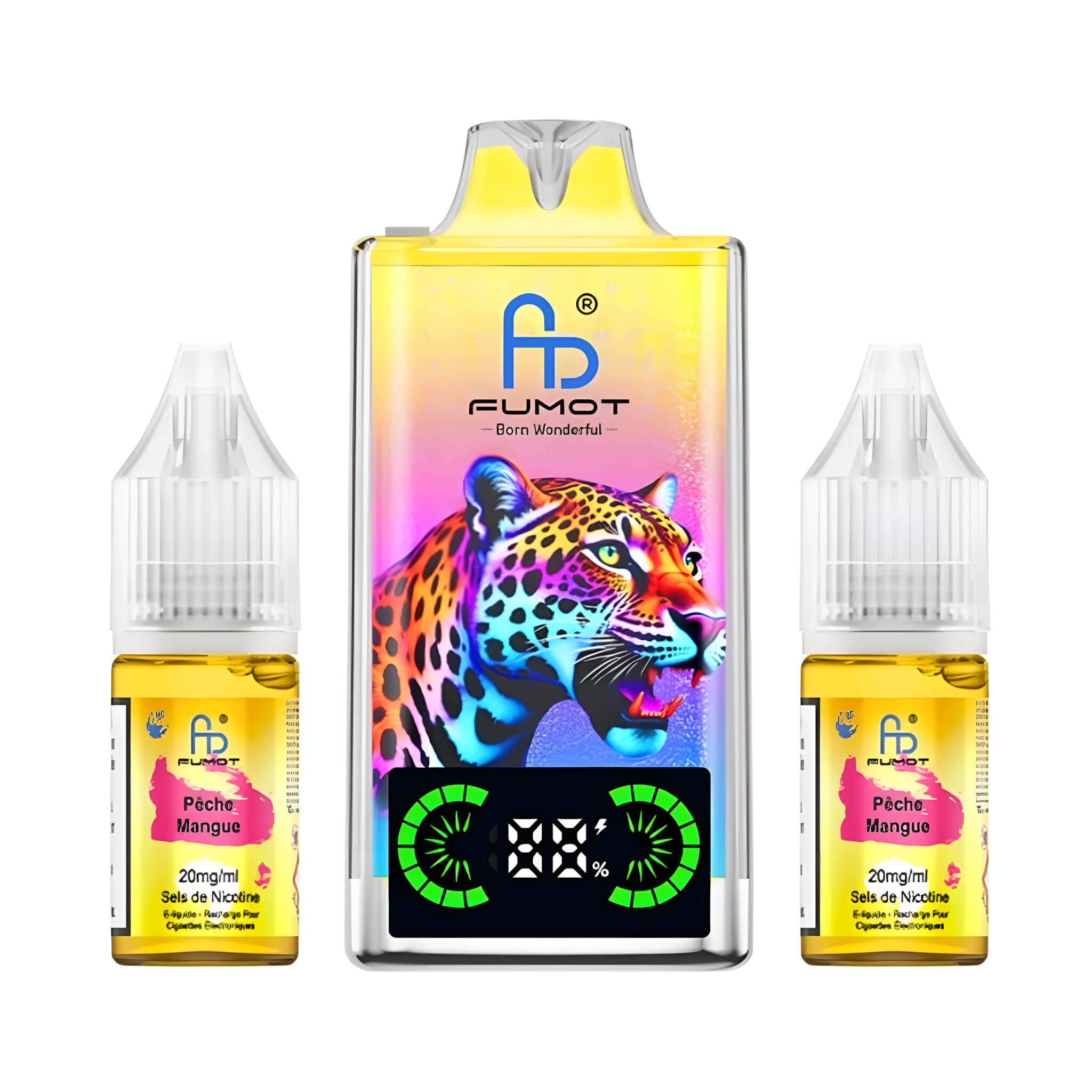 Puff FUMOT Leopard 40K - Peach Mango