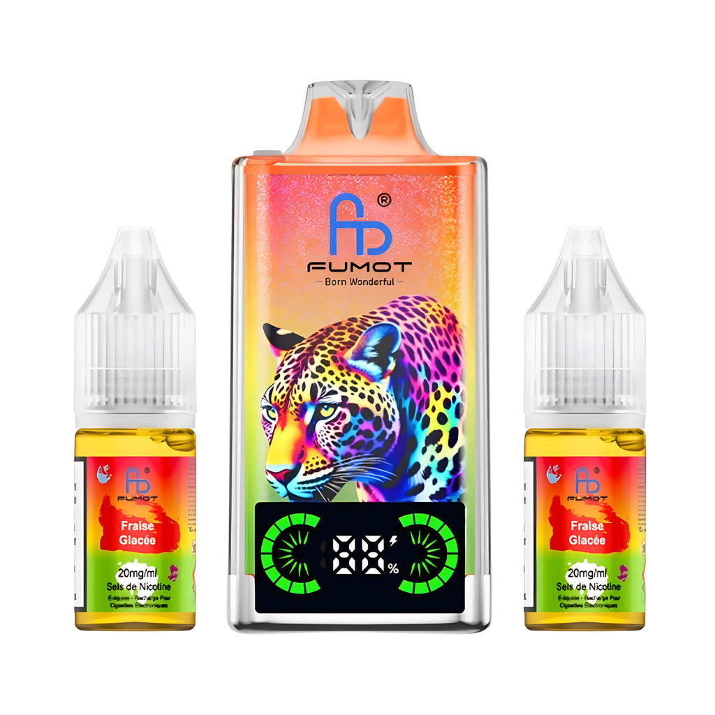 Puff FUMOT Leopard 40K - Strawberry Ice