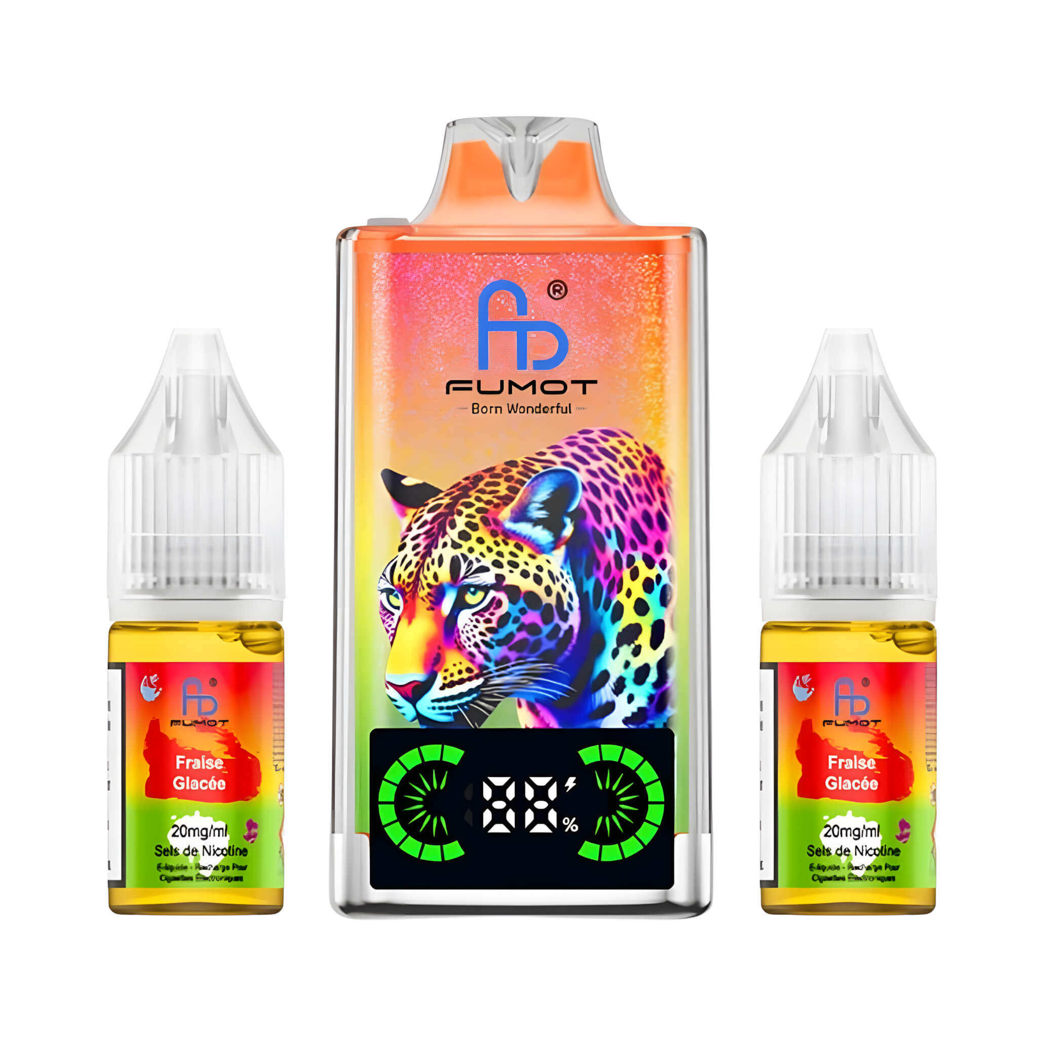 Puff FUMOT Leopard 40K - Strawberry Ice