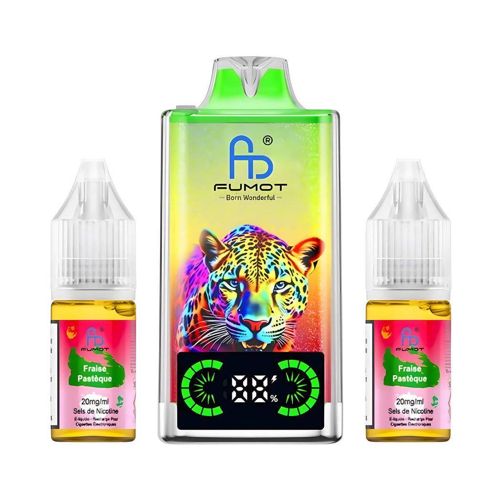 Puff FUMOT Leopard 40K - Strawberry Watermelon