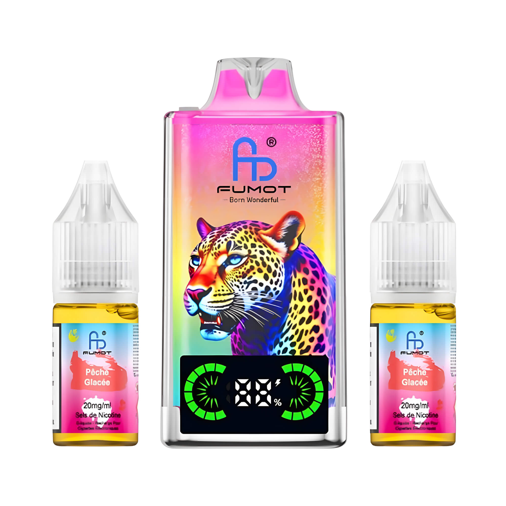 Puff FUMOT Leopard 40K - Summer Peach Ice