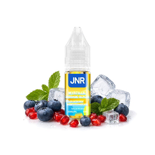 E-Liquide JNR Puff 10ml 2% - Blueberry Pomegranate Ice - Saveur Blueberry Pomegranate Ice