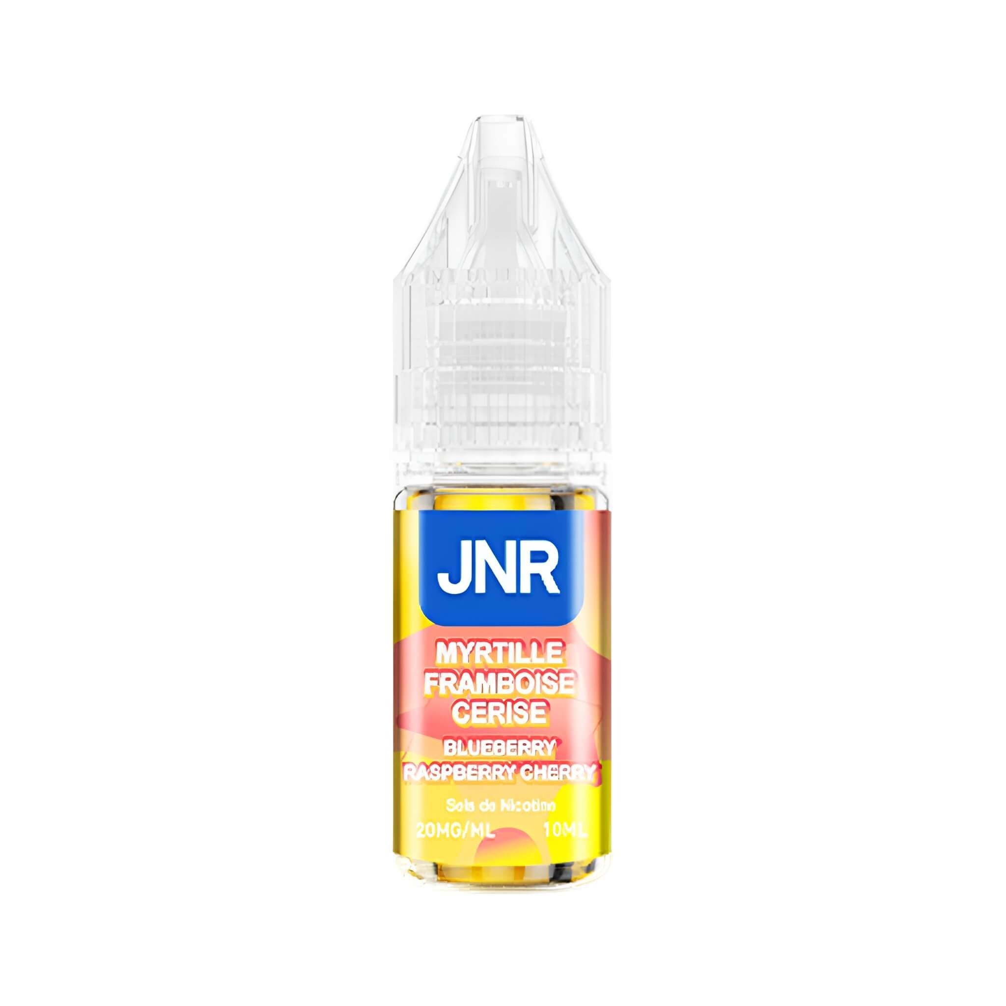 E-Liquide JNR Puff 10ml 2% - Blueberry Raspberry Cherry - Vue principale