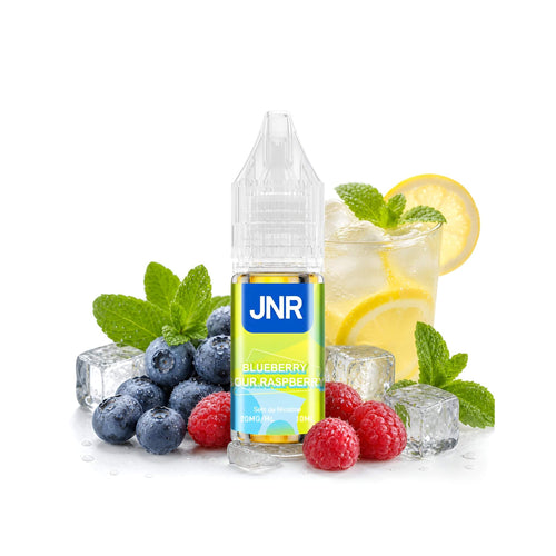 E-Liquide JNR Puff 10ml 2% - Blueberry Sour Raspberry - Saveur Blueberry Sour Raspberry
