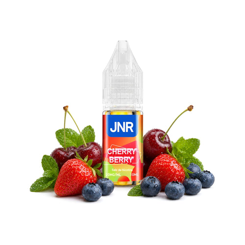 E-Liquide JNR Puff 10ml 2% - Cherry-Berry - Saveur Cherry Berry