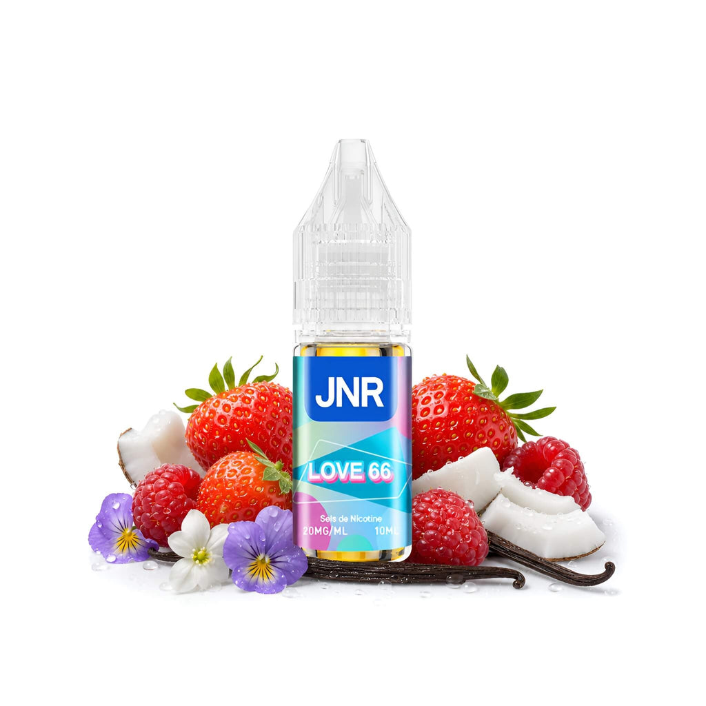 E-Liquide JNR Puff 10ml 2% - Love 66 - Saveur Love 66