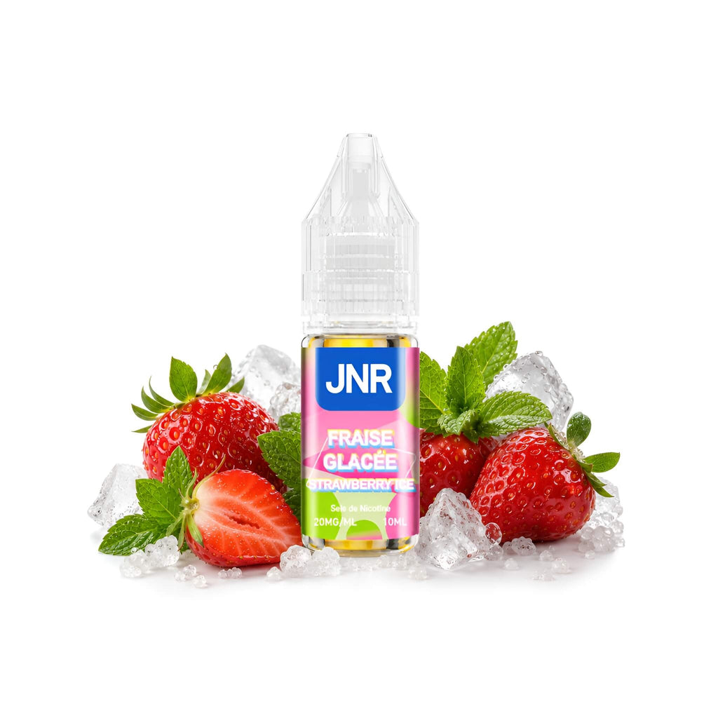 E-Liquide JNR Puff 10ml 2% - Strawberry Ice - Saveur Strawberry Ice