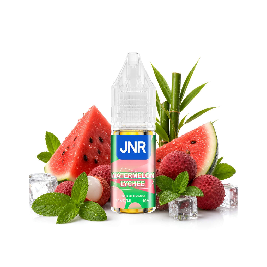 E-Liquide JNR Puff 10ml 2% - Watermelon-Lychee - Saveur Watermelon Lychee