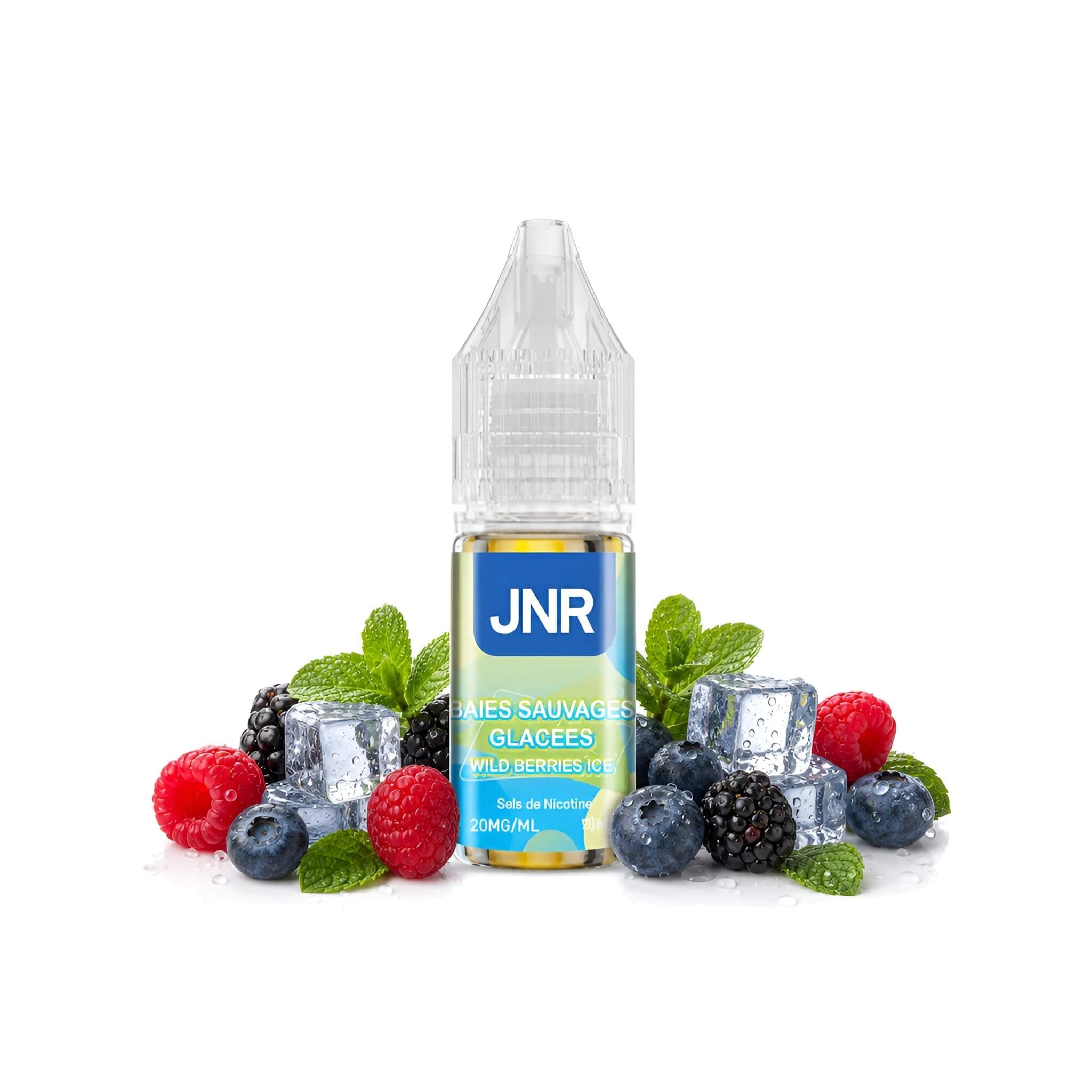 E-Liquide JNR Puff 10ml 2% - Wild Berries Ice - Saveur Wild Berries Ice